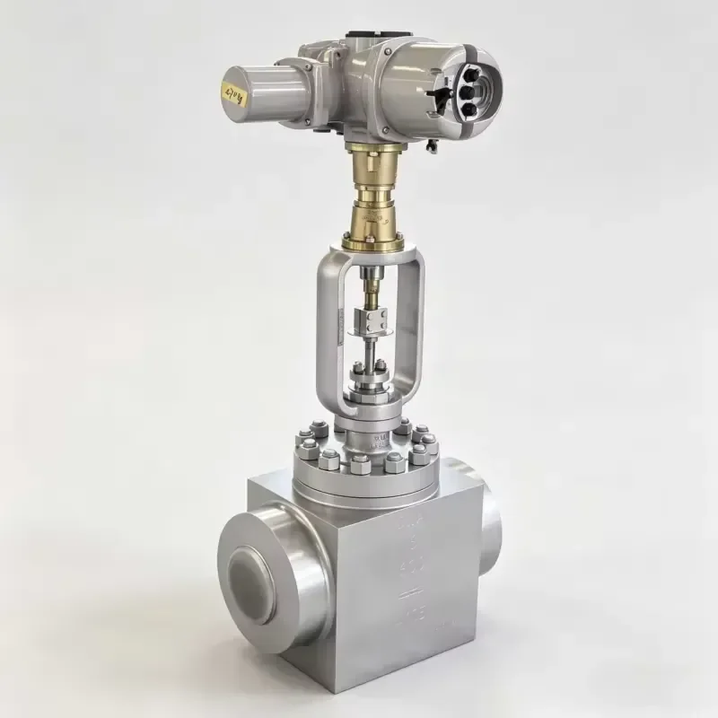 High Quality Stacked Disk Control Valve Horizontal Stem Bonnet for Steam System
