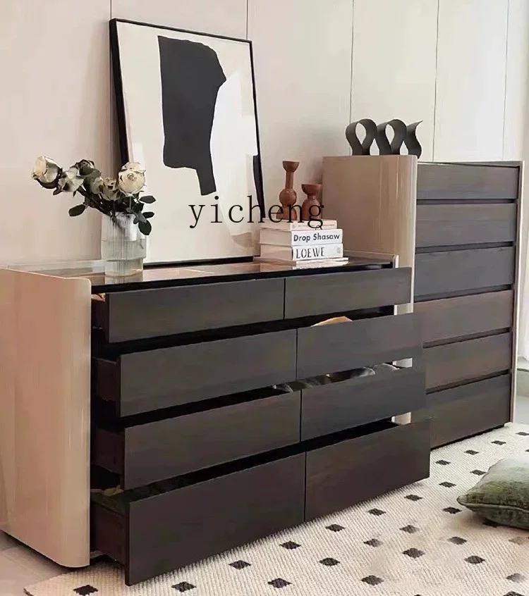 

Light luxury side cabinet, bedside storage cabinet, bedroom combination wardrobe, dressing table with jewelry box