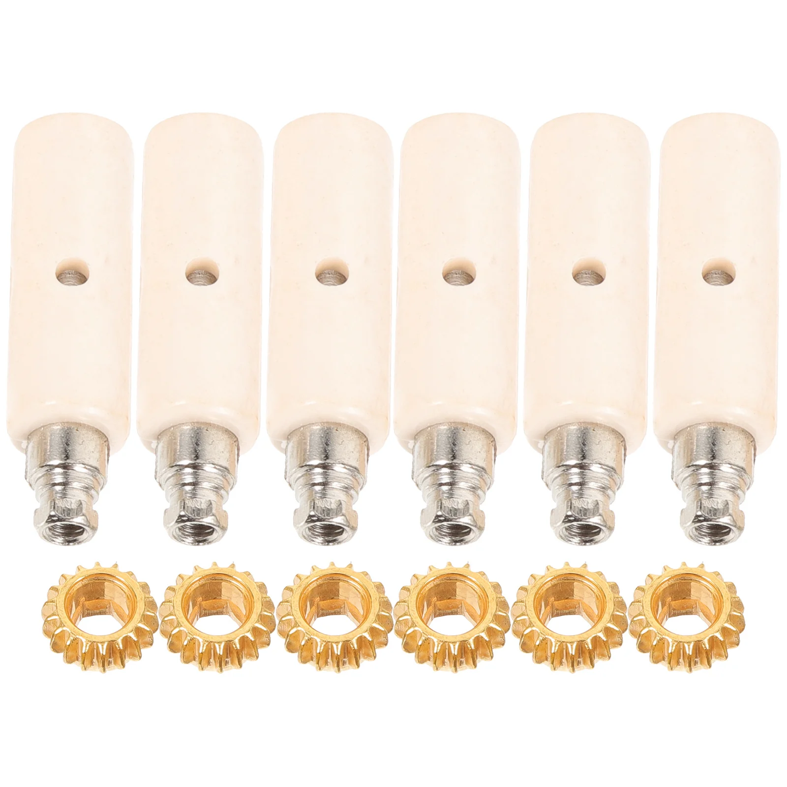 

1 set 1 Set Guitar String Head Button Gear Tuning Pegs Gears For Electric Acoustic Guitar Machine Tuner Keys Replacement Small