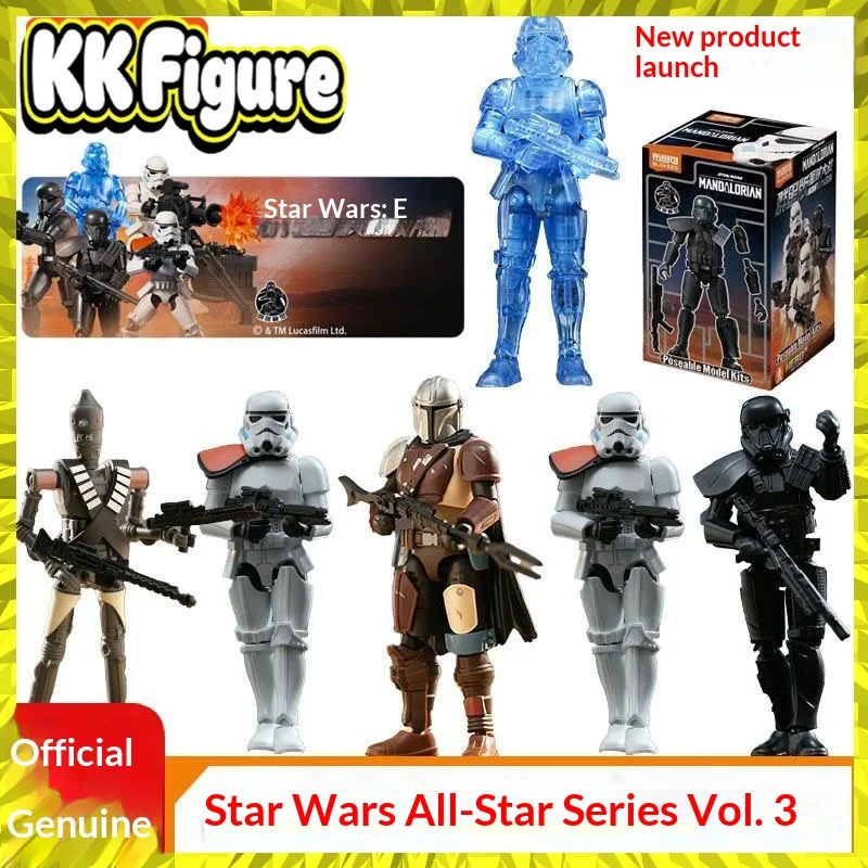 novo-blokees-star-wars-star-cluster-vol3-fire-suppression-blind-box-the-mandalorian-imperial-stormtrooper-brinquedos-de-modelo-montados