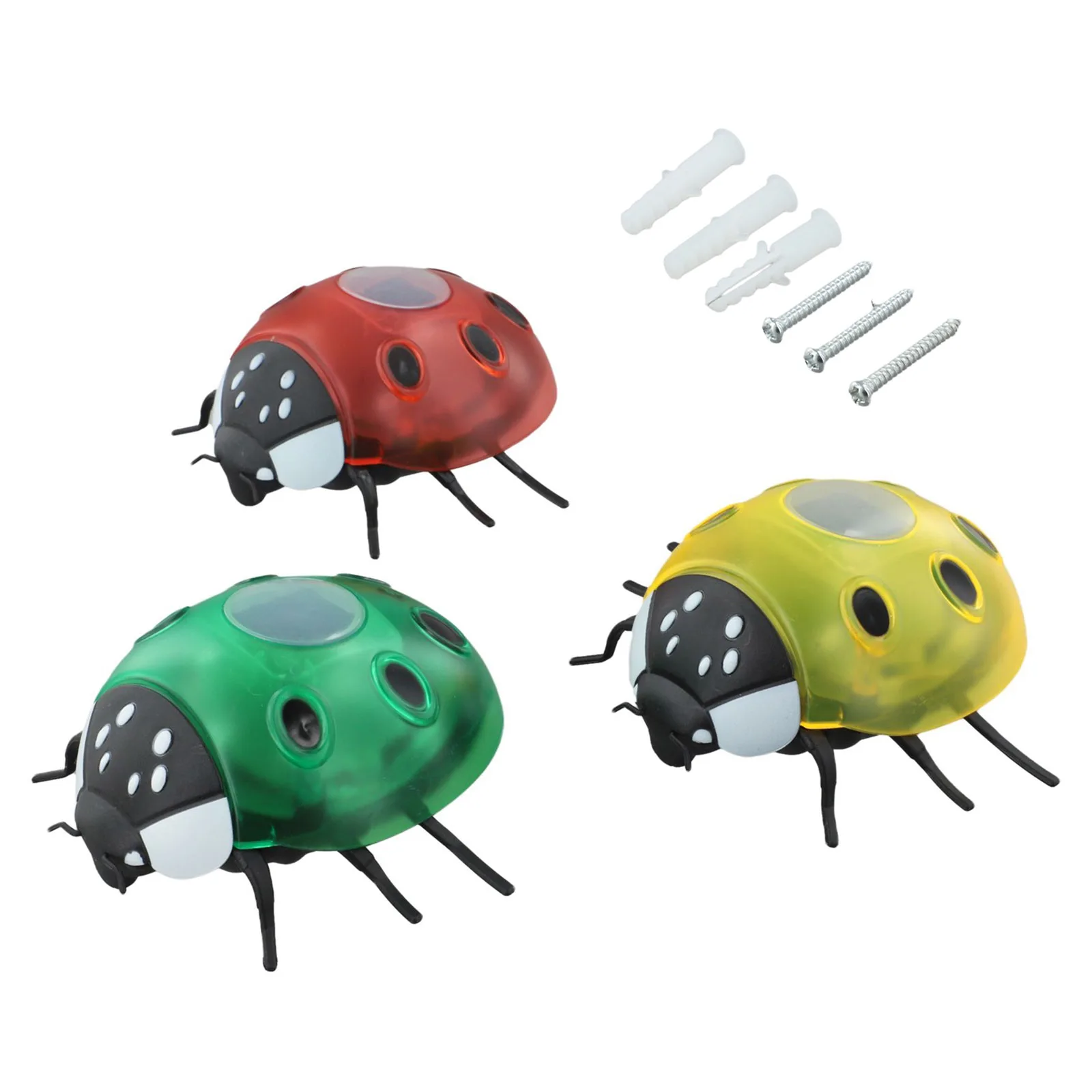 Cute Ladybug Wall Art Ladybug Figurine Metal Ladybugs 14*12*6cm Garden Art Eye-catching Focal Point Garden Celebrations