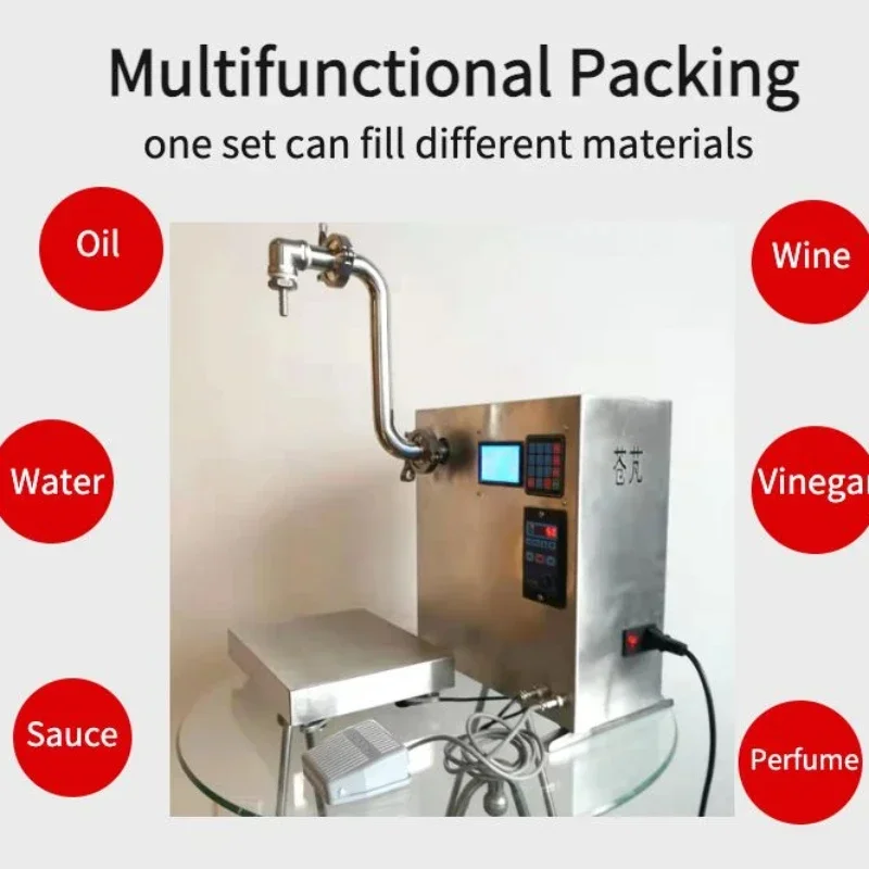 Generation Automatic Filling Liquid Water Juice Oil Packing Machine with Patented Adjustable Head