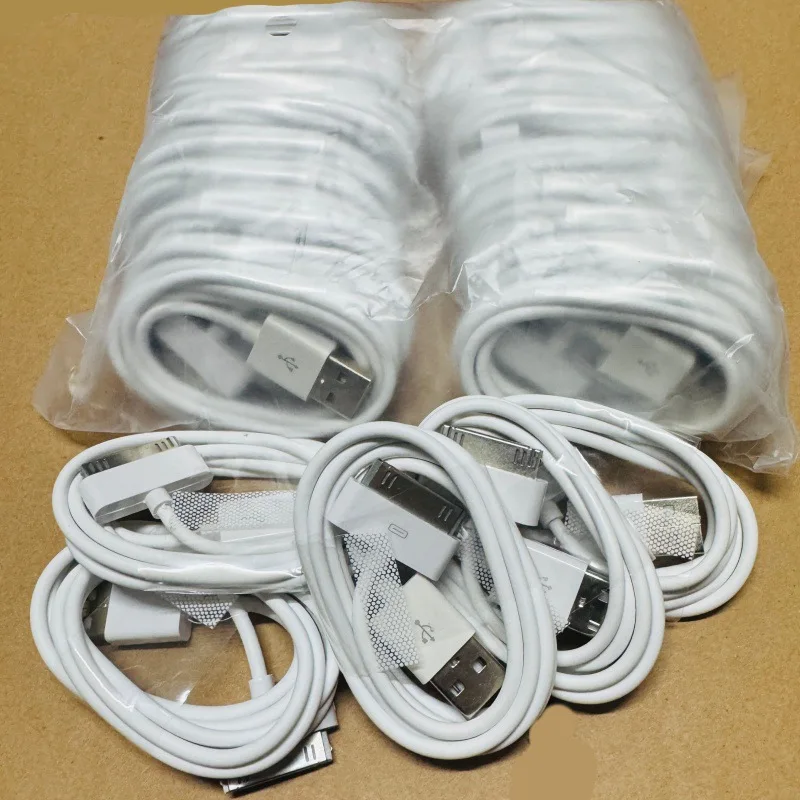 

30 Pin USB Charger Cable For IPhone 4 4s 3G 3GS IPad 1 2 3 IPod Adapter Accessories Nano Touch Charging Data Cable Usb Charger