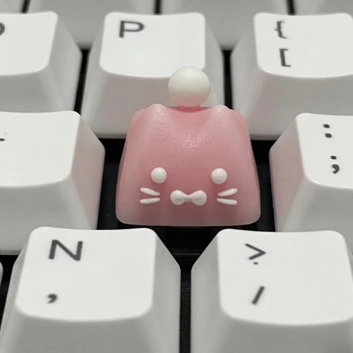 

Cute Cartoon Animal Keycaps Custom Resin Keyboard Keycaps Anime Chibi Artisan Key Caps for Mechanical Keyboard Game Accessories