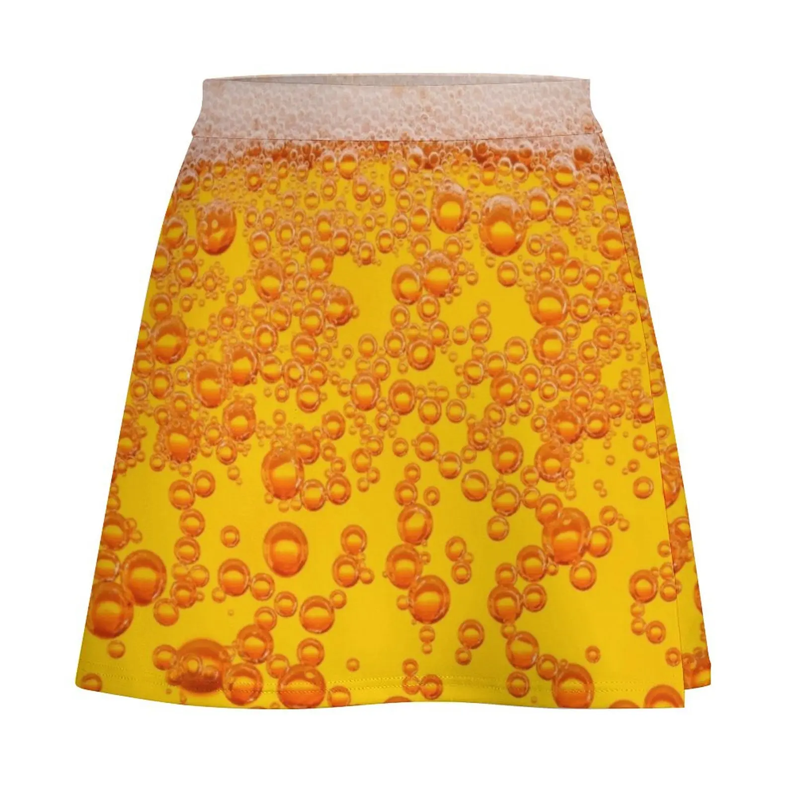 beer Mini Skirt sexy skirt Skirt satin