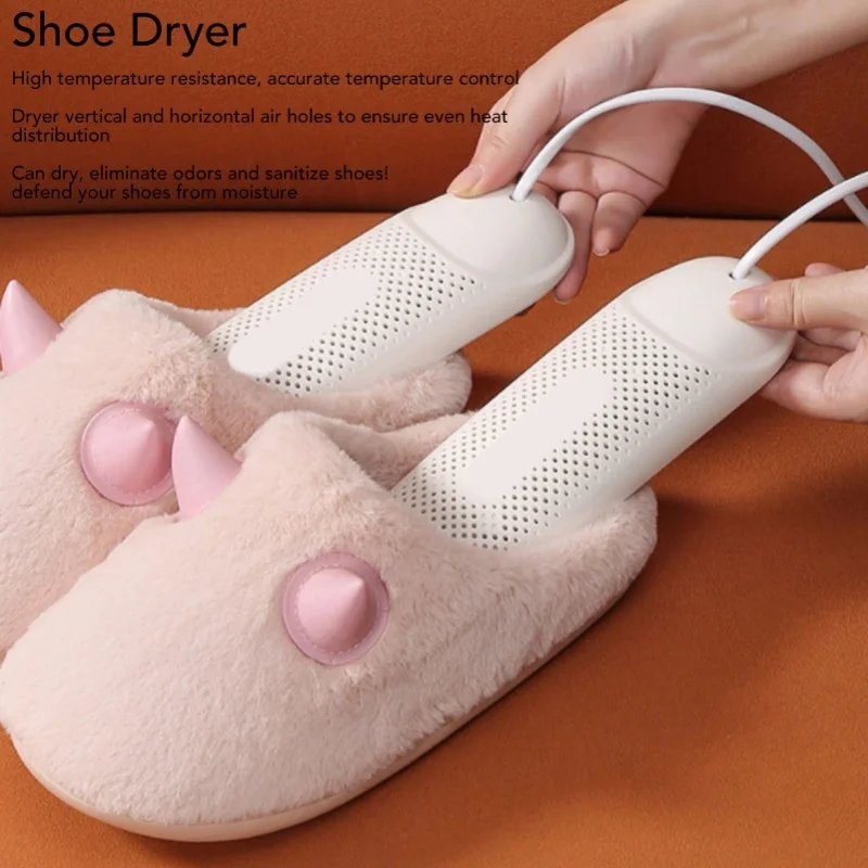 12W Portable Shoe Dryer 360 Degree Sterilization Deodorization Boot Dryer With Accurate Temperature Control
