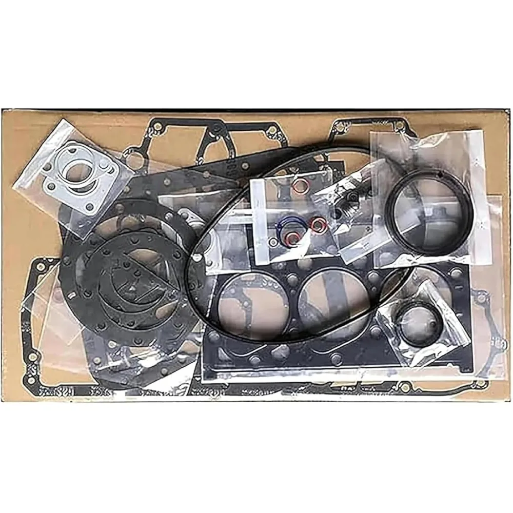 

FridayParts Overhaul Gasket Kit Compatible for Isuzu Engine 3AE1 Replacement