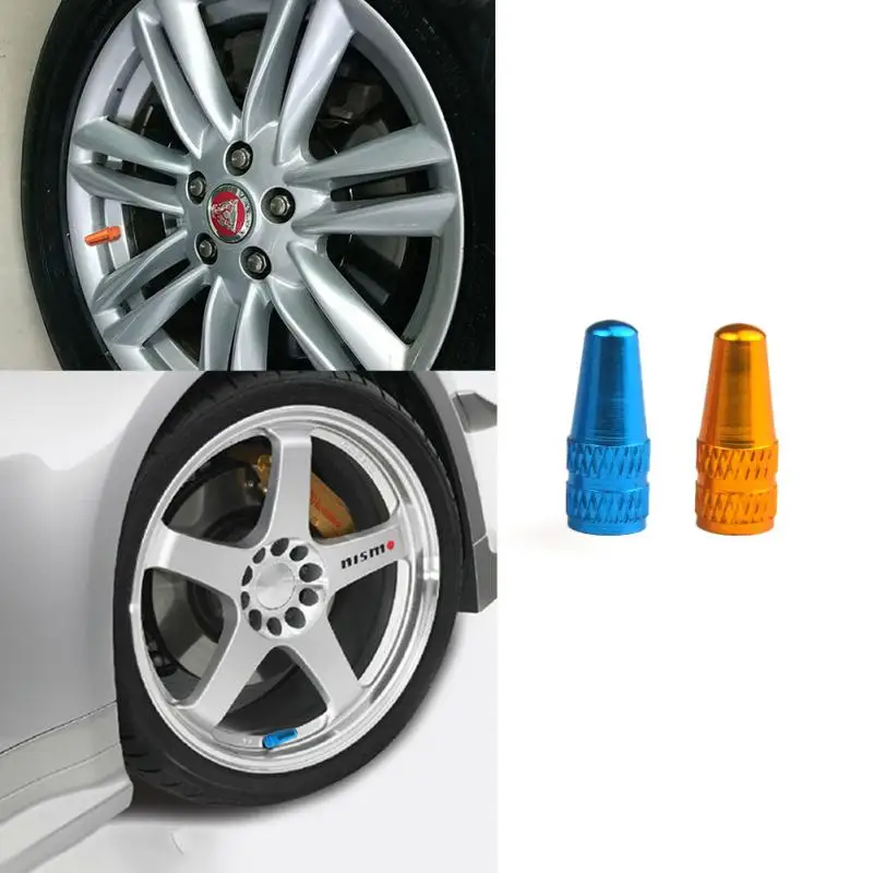 1/2PCS Aluminum Alloy Road MTB Track Racing Bike Tube Tyre Tire Wheel FV French Valve Presta Valve Bike Accessories