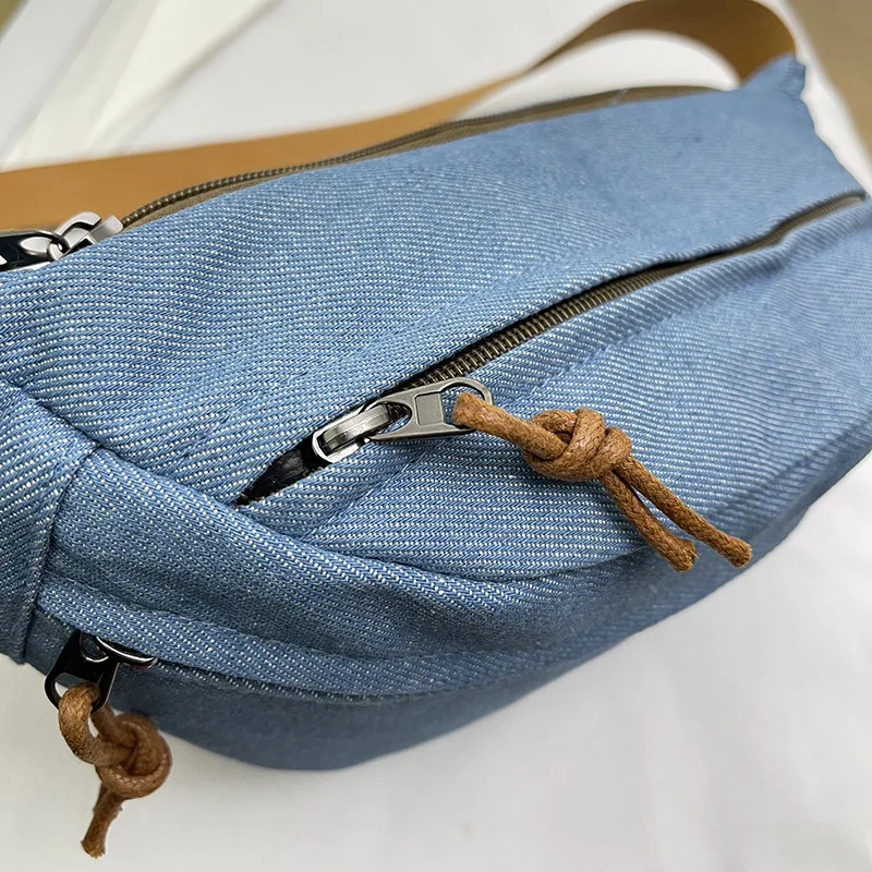 Casual Cord Gürtel Taschen für Frauen Mode Fanny Pack Weibliche Banane Taille Tasche Hüfte Geldbörse Schulter Crossbody Brust Tasche Tasche – Detail 25