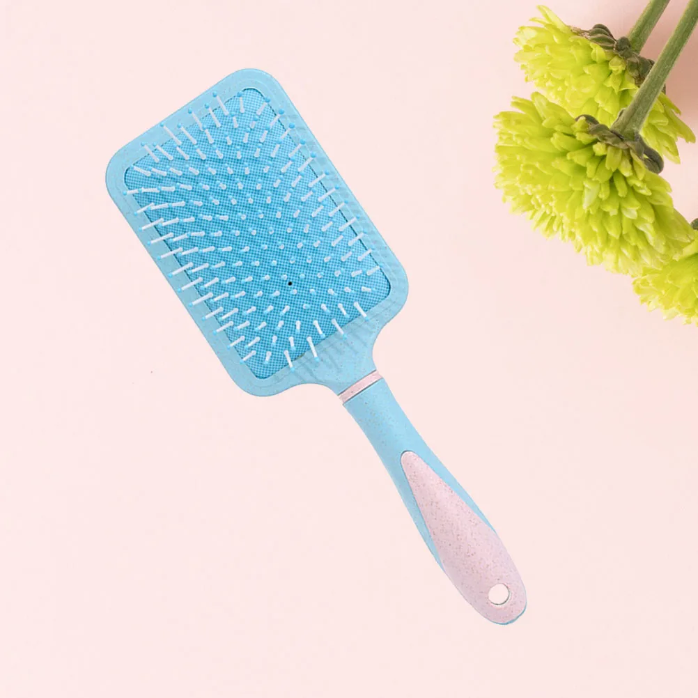 

Massage Detangling Comb Scalp-Friendly Lightweight Paddle Brush Natural Travel Outdoor Curly Thick Hair Brushes