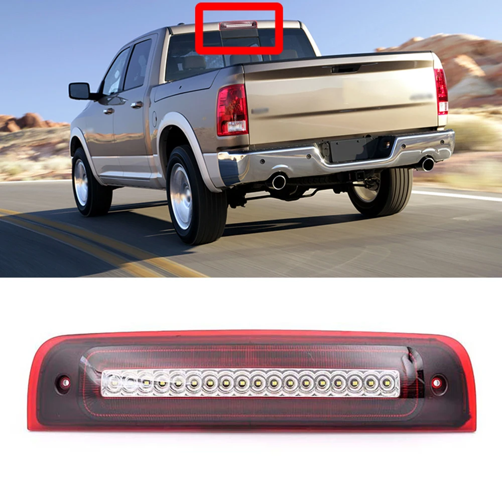 ضوء الفرامل الخلفية لدودج رام 1500 2500 3500 4500 5500 2010-2018 1500 Classic 2019-2021 55372082AD 55372082AC 55372082AE   ﻿