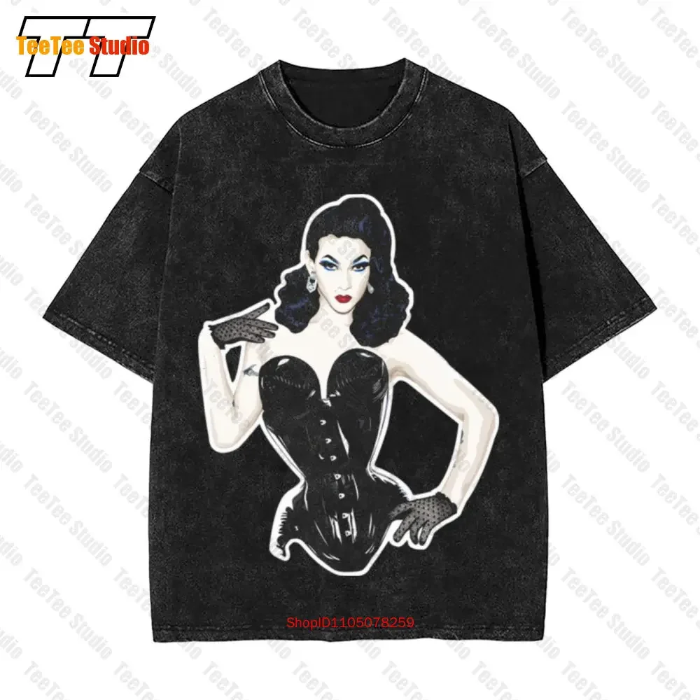 Violet Chachki Rupaul‘ Drag Race Queen Vintage  T-Shirt UHOW