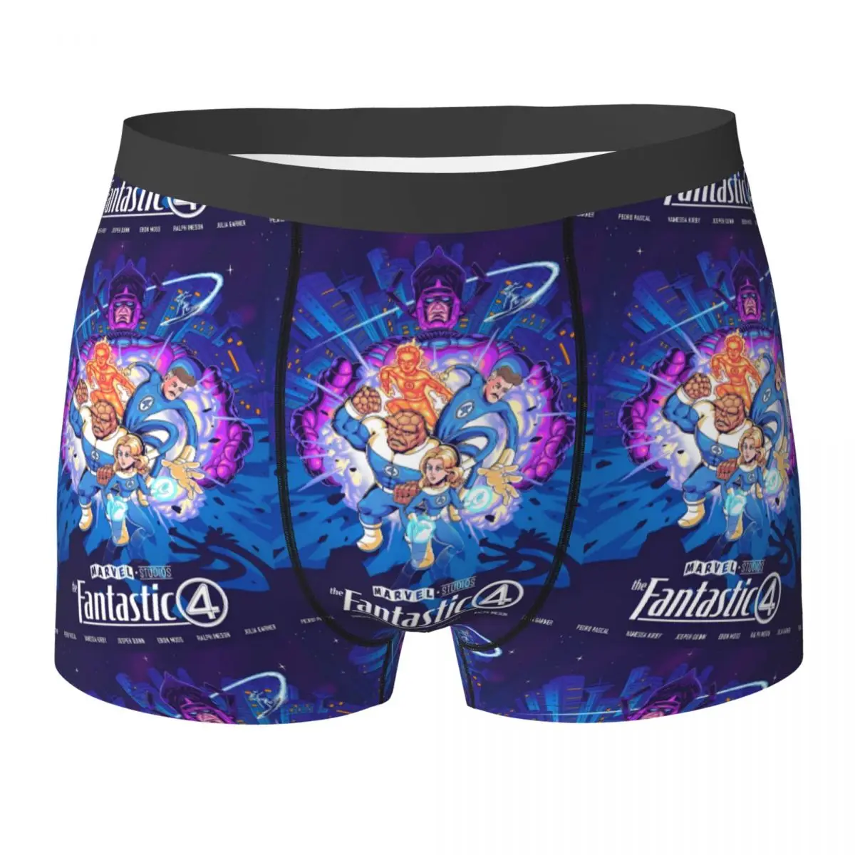

The Fantastic Four Anime Underwear Males Panties Printing Comfortable Trunk High Quality Boxer Brief Plus Size 2XL
