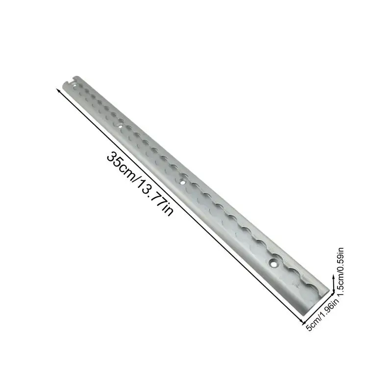 Tie Down Track Rail Aluminum Delivery Tie-Down Rail For Enclosed Trailer L-track Cargo Fixing For Trarvel Transfer Long-Distance