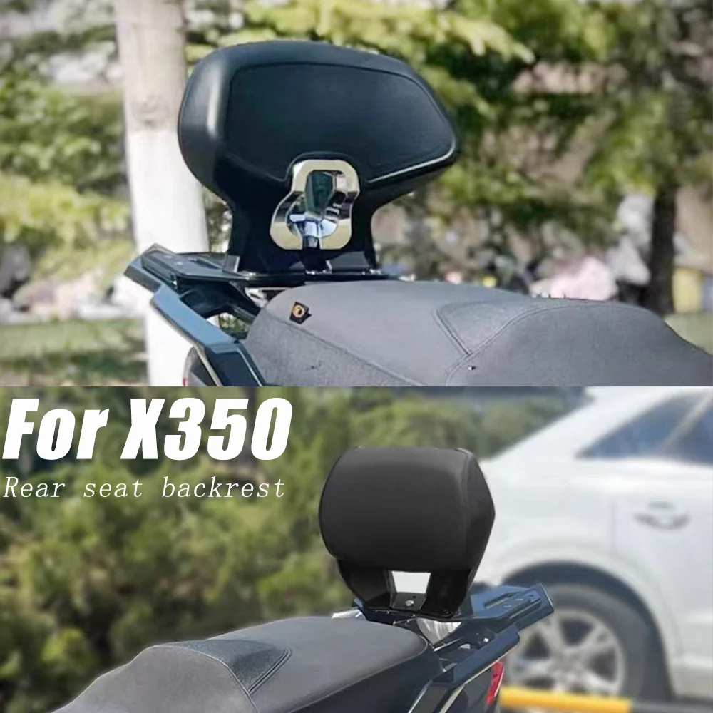 

For X350 Motorcycle Accessories Lumbar Support Rear Passenger Backrest Rear seat backrest
