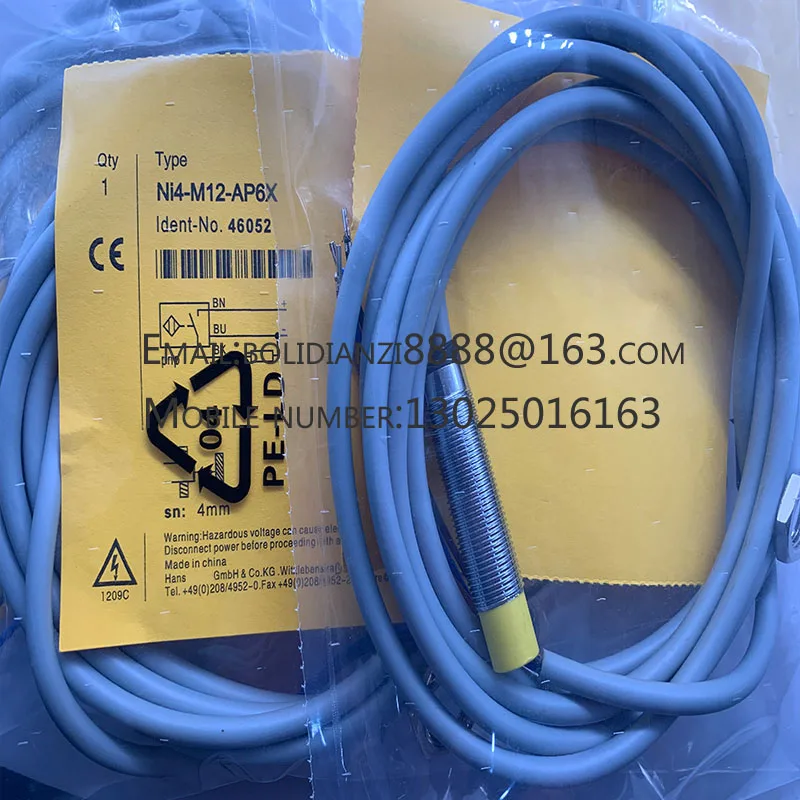 Spot Sensor BI2-M12-AP6X   NI4-M12-AP6X  proximity switch