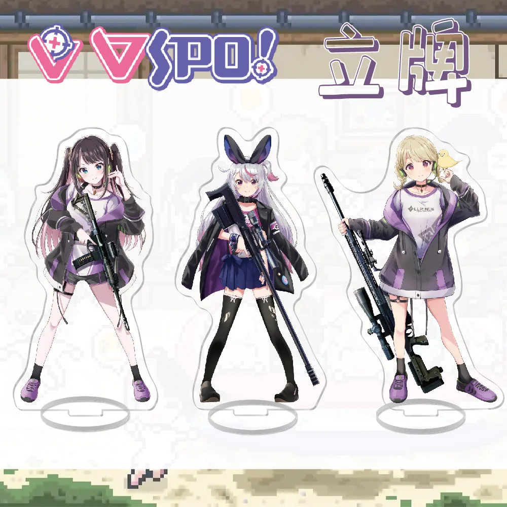 

Cute Anime VSPO! Virtual VTuber Acrylic Stand ModelPlate Decoration Originality Desk Figure Collection Xmas Gifts 16CM