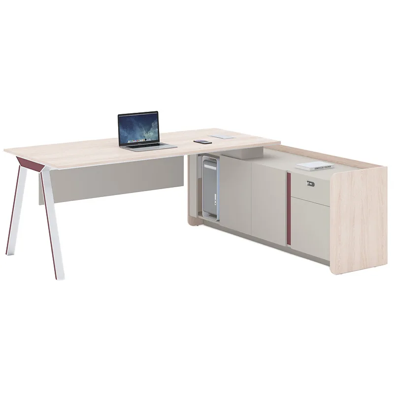 

Desk Simple Modern Office Furniture Light Luxury Manager Large Class Desk Supervisor Desk