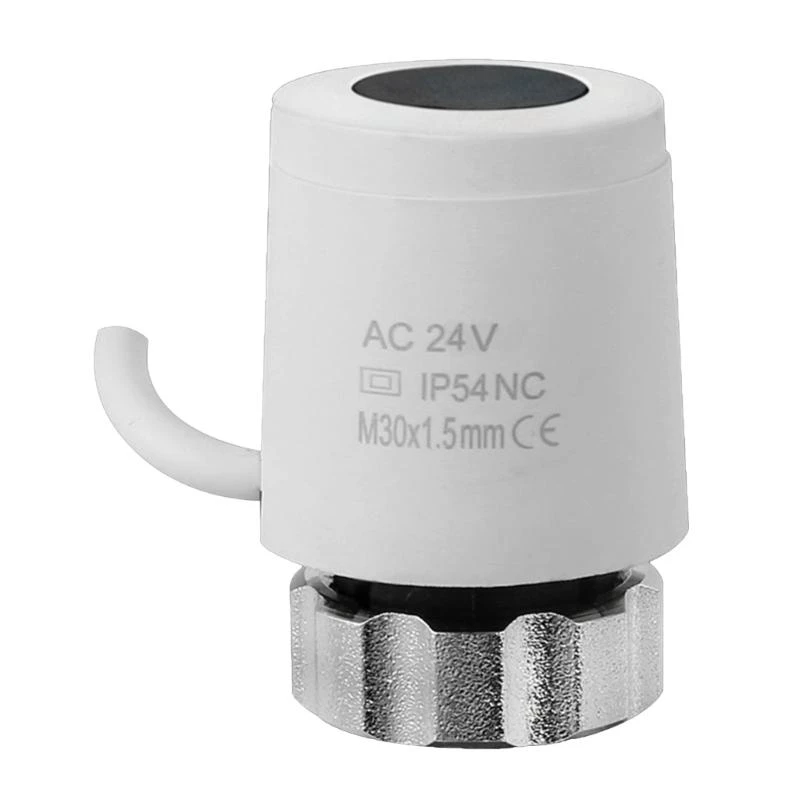 

R9UF 30x1.5mm Electric Thermal Actuator Thermostatic Radiator Valves 24V Normally Closed/Open Valves Head Water Separator