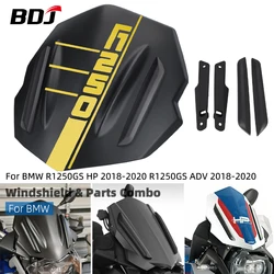 BDJ Windshield Motorcycle Windscreen Wind Screen Trim Strip Sticker For BMW R1250GS HP 2018-2020 R1250GS ADV 2018-2020