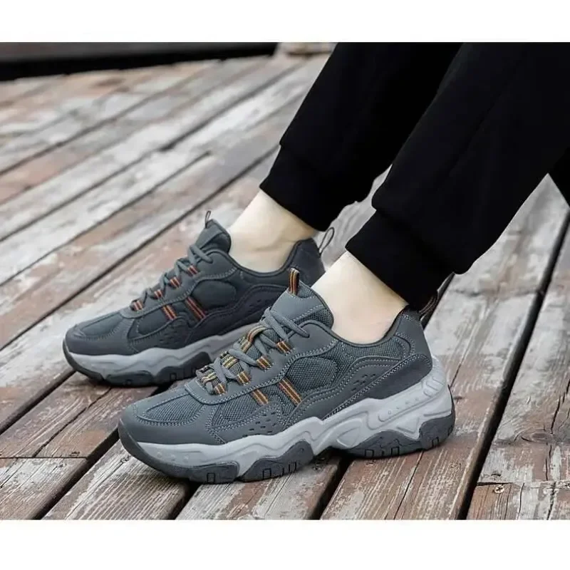 

2025 Hot Selling Comfortable Breathable Sports Shoes Outdoor Non-Slip Wear-Resistant Upper Shoes for Active Lifestyle