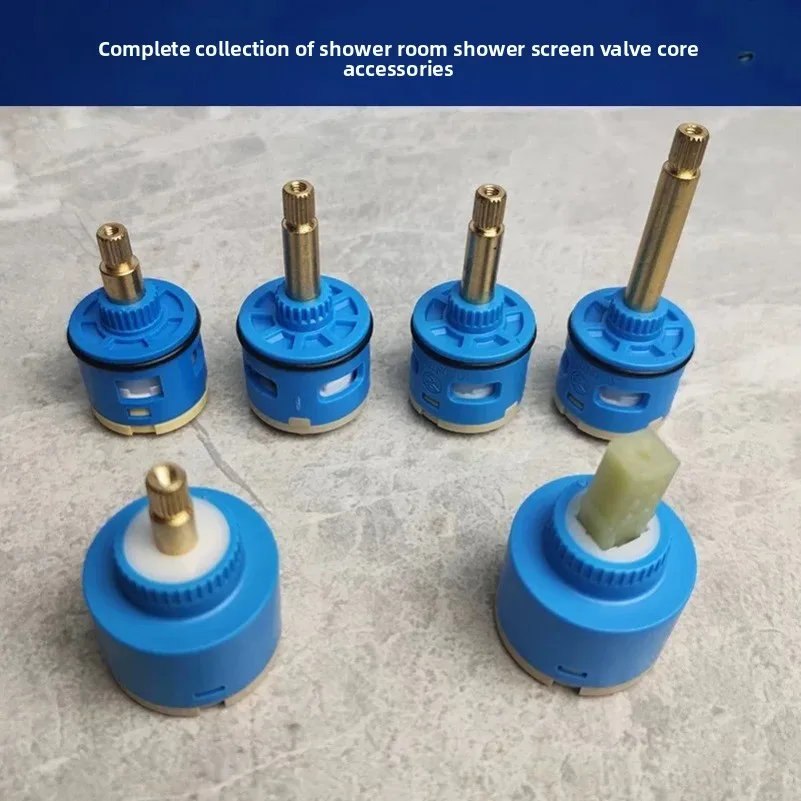1PC Shower Room Faucet Cartridge Accessories Shower Head Bathtub Water Mixing Valve 3 Position 4 Position Concealed Installation