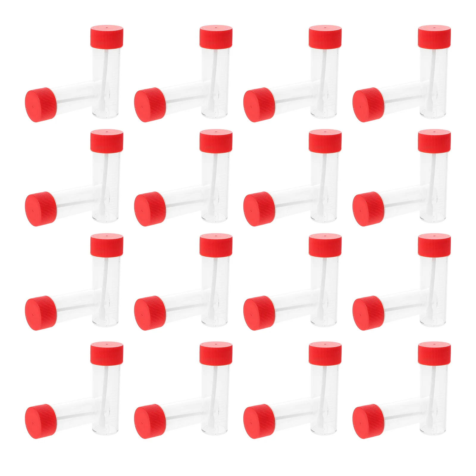 

50Pcs Reliable Stool Urine Sample Cups Secure Lids Versatile Collection Containers for Medical Veterinary Tests