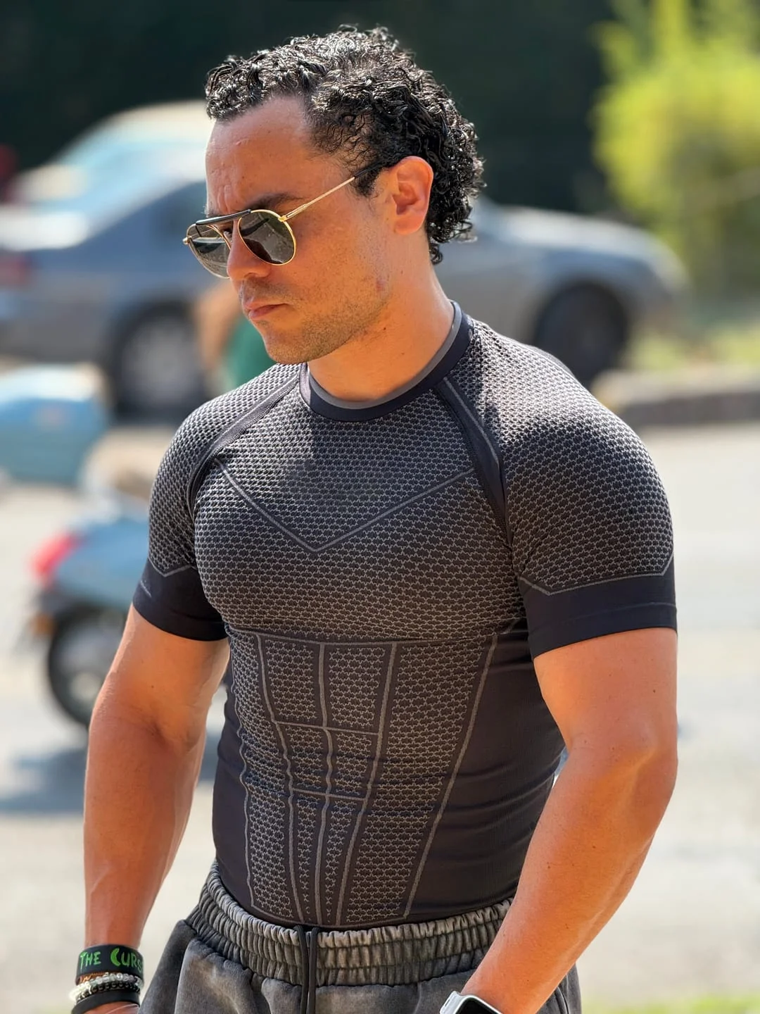 2024 NEW American Fitness Sports Basketball Running Quick Dry Summer Mesh Breathable GYM workout CBUM Compression