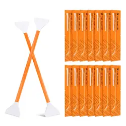 K&F Concept 14Pcs Double-Headed Cleaning Stick Set, CMOS Full Frame Cleaning Stick 24mm Cleaning Cloth Sticks Set