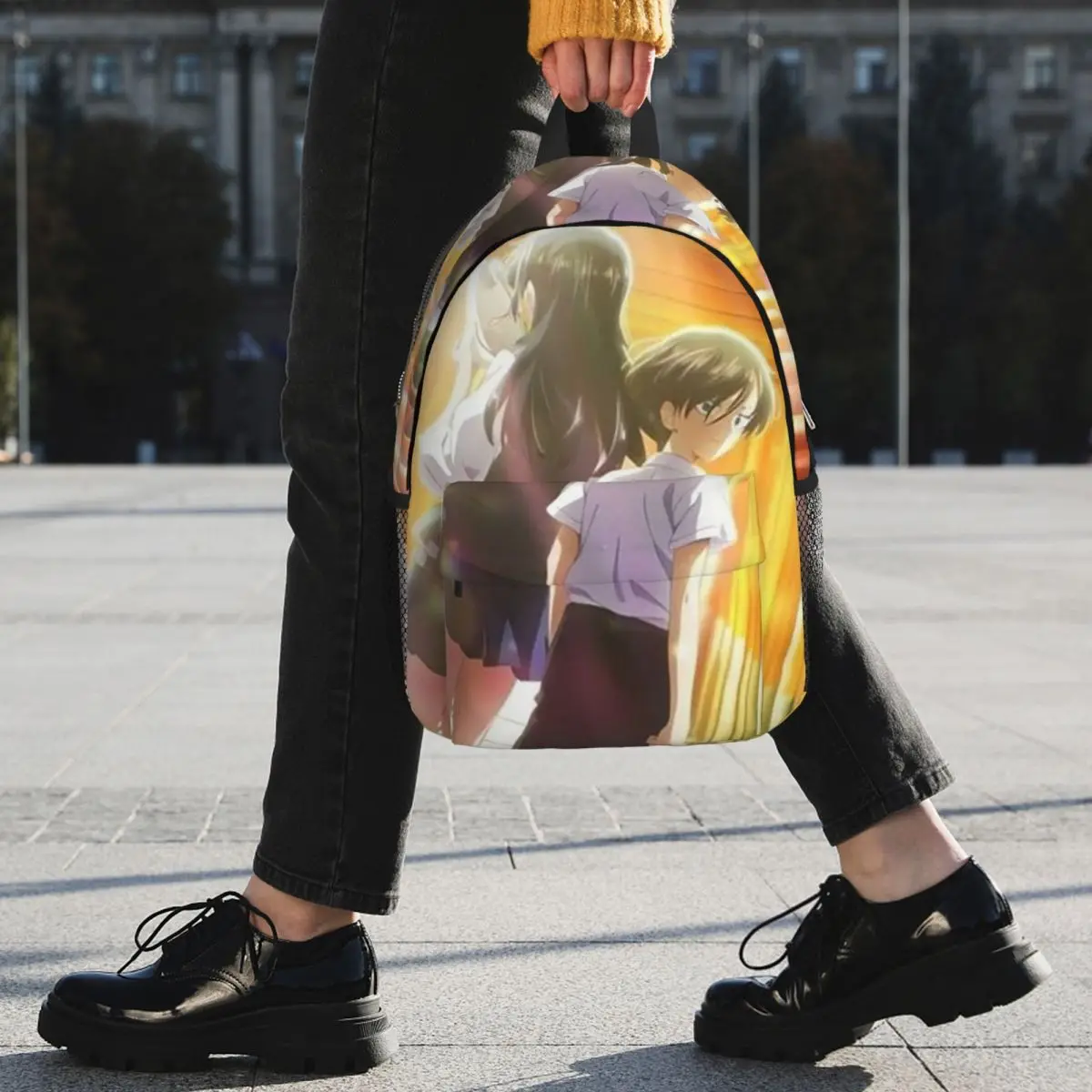 Anime The Dangers In My Heart Backpack Student BookBag Kids School Bag Computer Shoulder Bags for Men Women