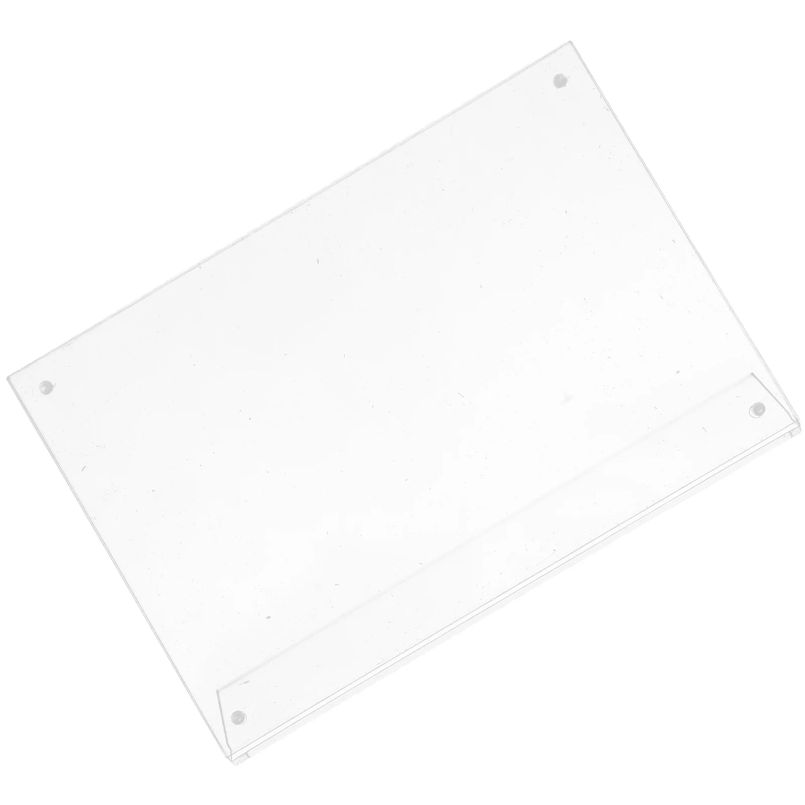 

Tabletop Acrylic Sign Holder Clear Desktop Display Stand for Menu Price Poster Menu Advertisement Acrylic Sign Holder