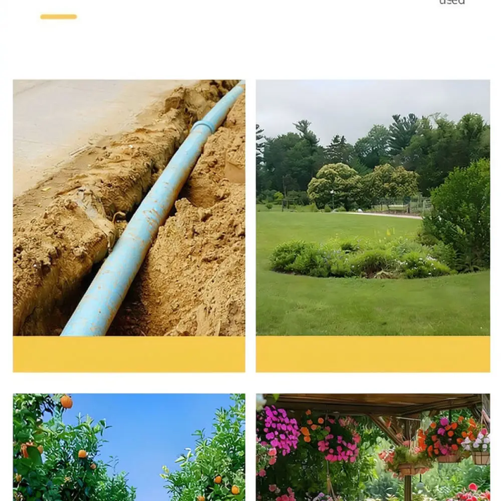 Durable Garden Warning Sign Stake Thickened Plastic Plant Label Marker Waterproof Outdoor Tag For Public Greenery