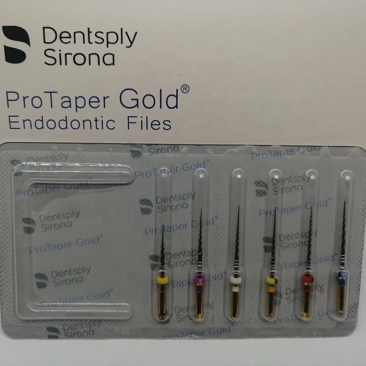 5Pack(30pcs) Dentsply ProTaper Rotary SX-F3 Endo Files Nickel Titanium Root Canal Shaping Files for Endodontic Motor Dental File