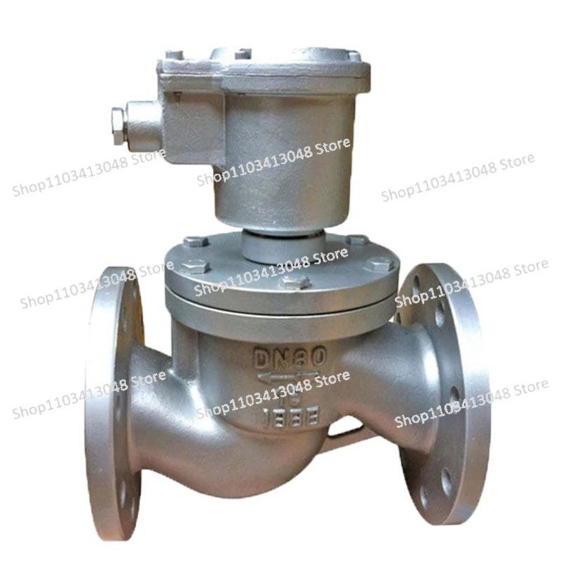 

ZCZP/ZBSF stainless steel normally open/solenoid valve high temperature steam valve flange solenoid control switch valve