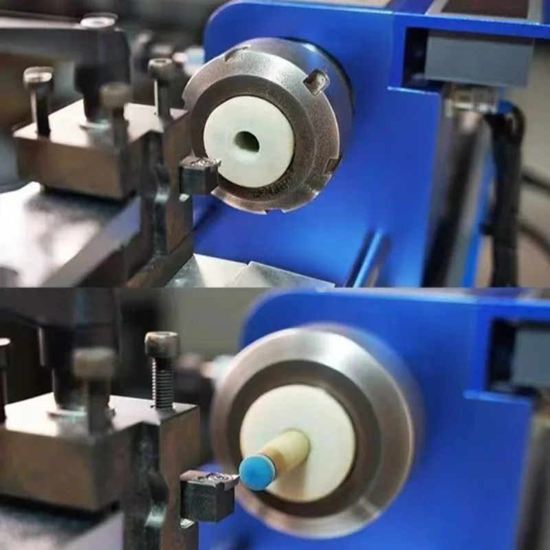 Cue Repair Lathe Billiard Cue Maintenance Machine Tip Ferrule Replacement Grooving Cue Repair Tool Woodworking Machinery