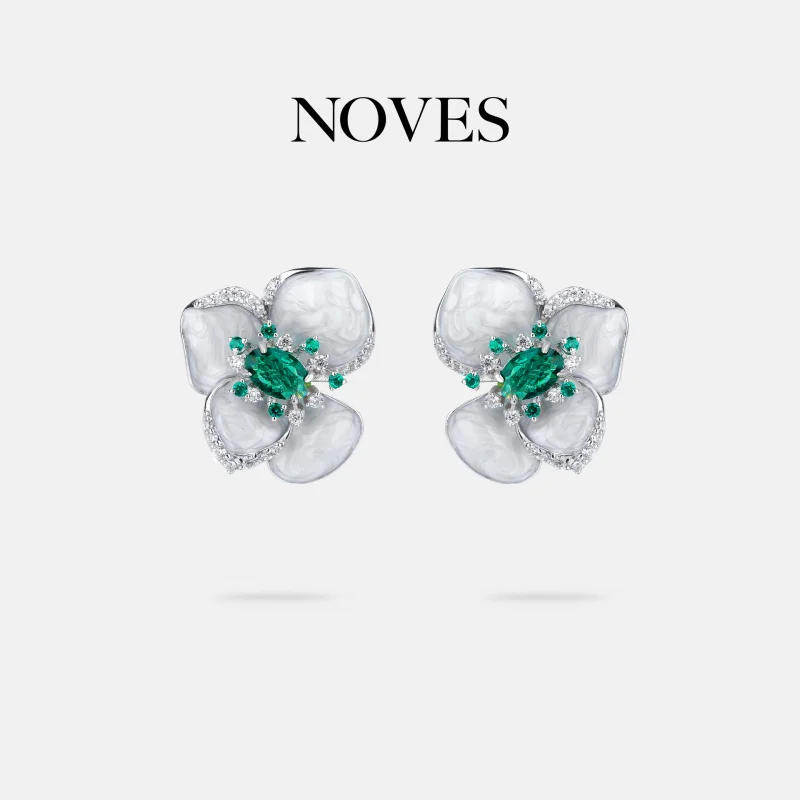 

925 Sterling Silver Stud Earrings Electroplated with Real Gold, Minimalist and High-End Ear Accessories