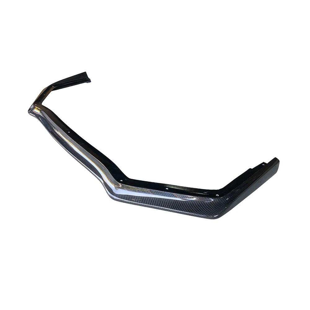 

New CS Style Carbon Fiber Front Bumper Add-on Lip Retrofit/Upgrade for 2018-2021 for WRX/STI Only