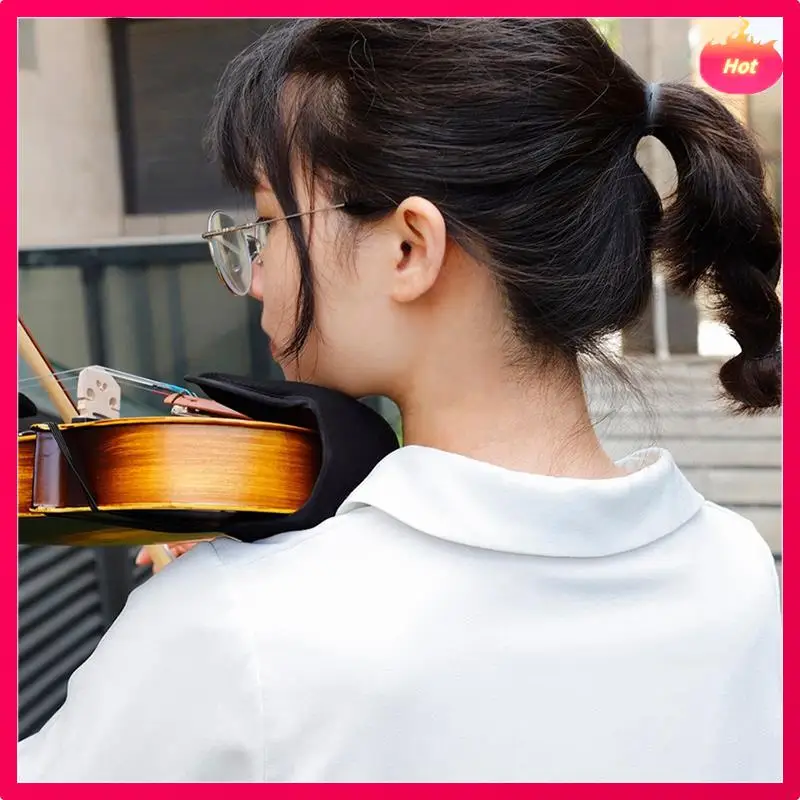 Multi 1 Piece Violin Flannel Shoulder Rest Pure Cotton Comfortable Padded Violin Accessories