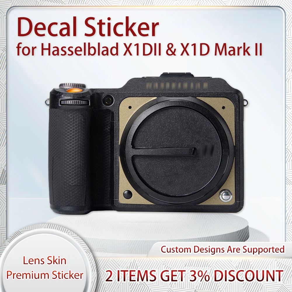 

Защитная пленка для кожи X1DII для Hasselblad X1DII и X1D Mark II, наклейка на кожу камеры X1DII, пленка для кожи, покрытая