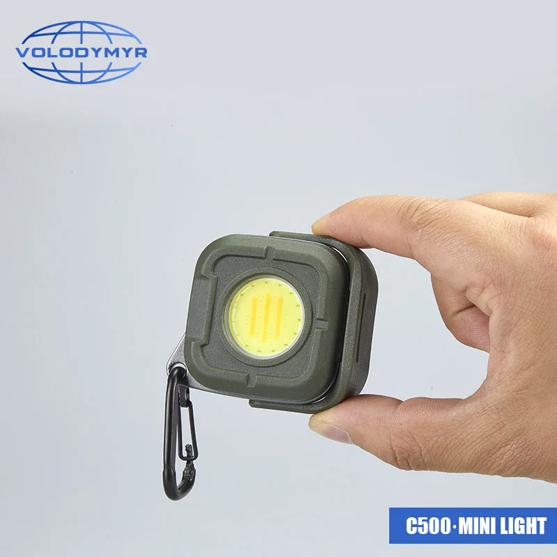 VOLODYMYR Multifunctional Portable Work Light Strong Light Rechargeable Flashlight Ultra-bright for Outdoor Car Repair Checking