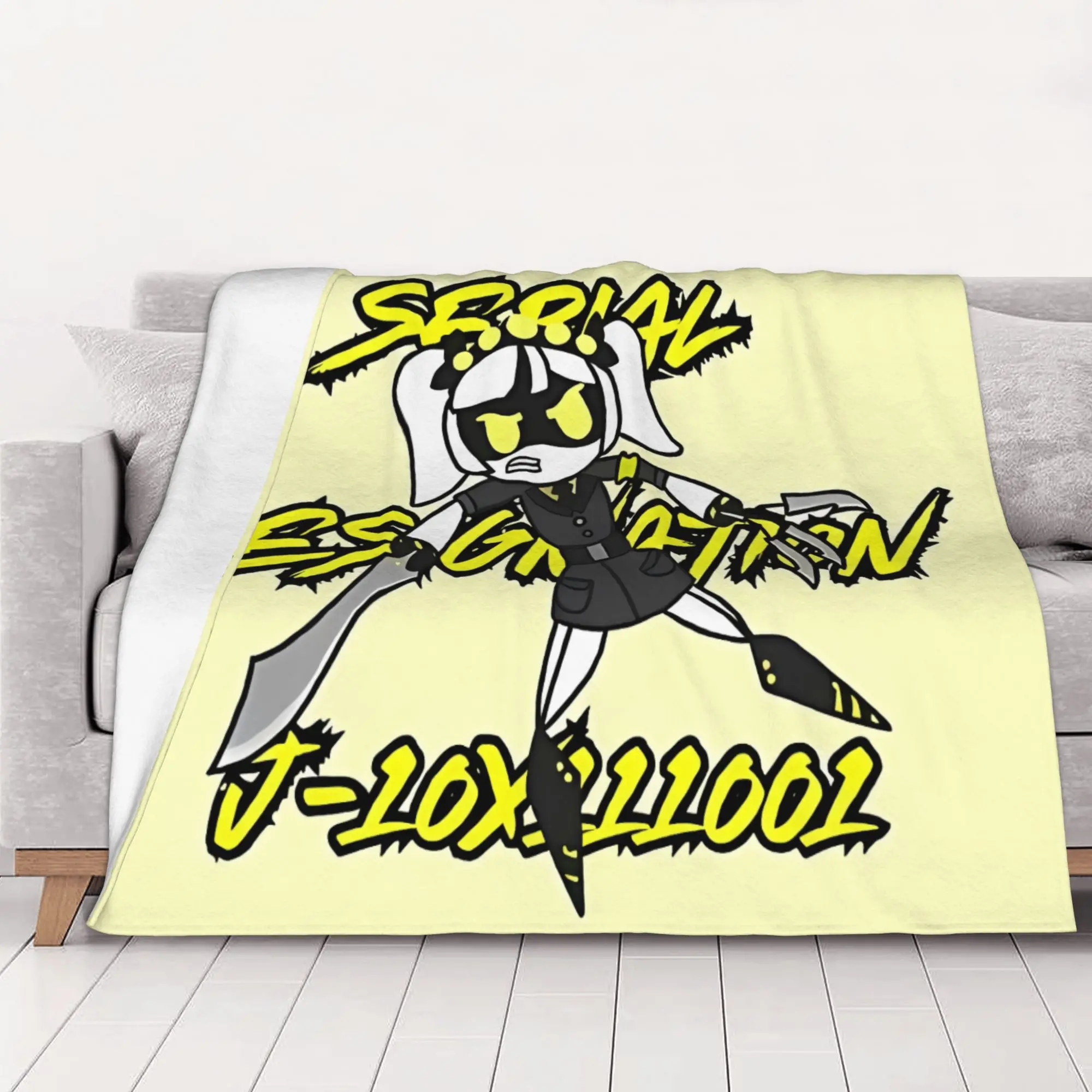1PC Classic Murder Drones home room decorations Winter Blankets for Adults Bedding Home Interior Sofa Knee