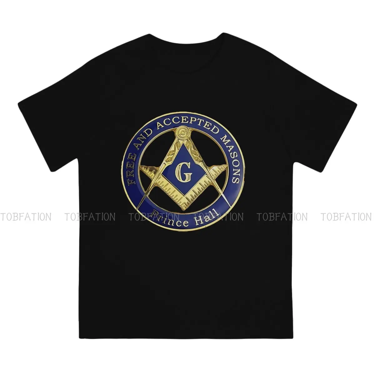 Freemason Free And Accepted Masons Symbol Prince Hall O Neck TShirt  Polyester Basic T Shirt Men Clothes New Design Hot Sale