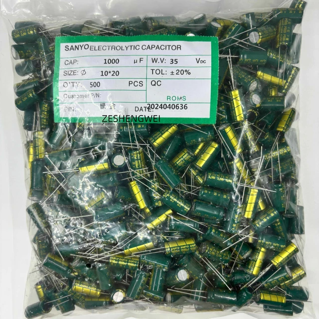Wysoka częstotliwość 6,3 V 10 V 16 V 25 V 35 V 50 V 400 V 450 V 22 UF 47 UF 100 UF 220 UF 330 UF 470 UF 680 UF 1000 UF 1500 UF 2200 UF 3300 UF