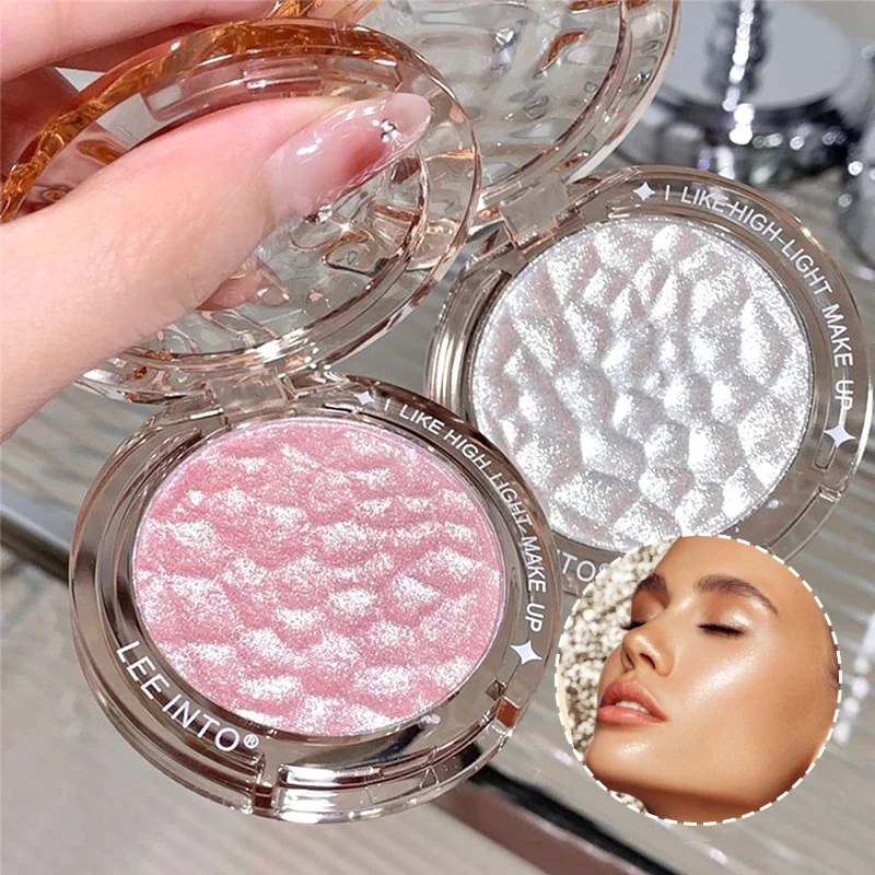 Hoogglans poeder glans glitter highlight contourpalet natuurlijke glans contour concealer blijvend licht