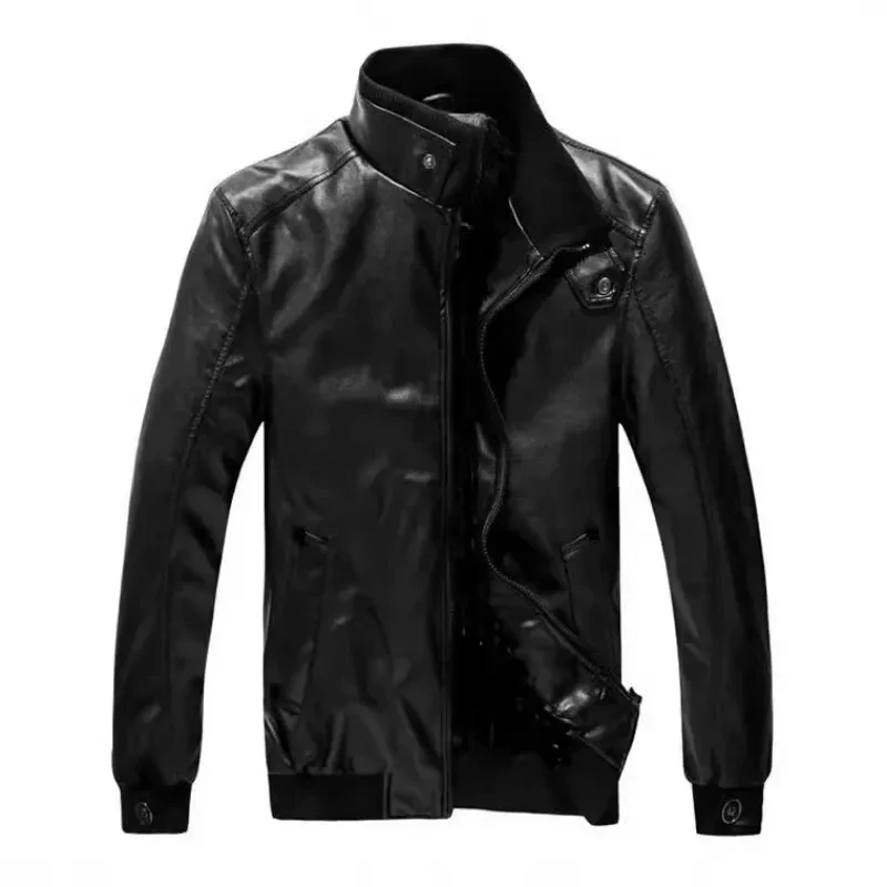 Mens 2026 Motorcycle Bike Cowboy Jackets Leather Jackets Men Jacket High Quality Classic Male Plus Thick Coats S-2XL view 2