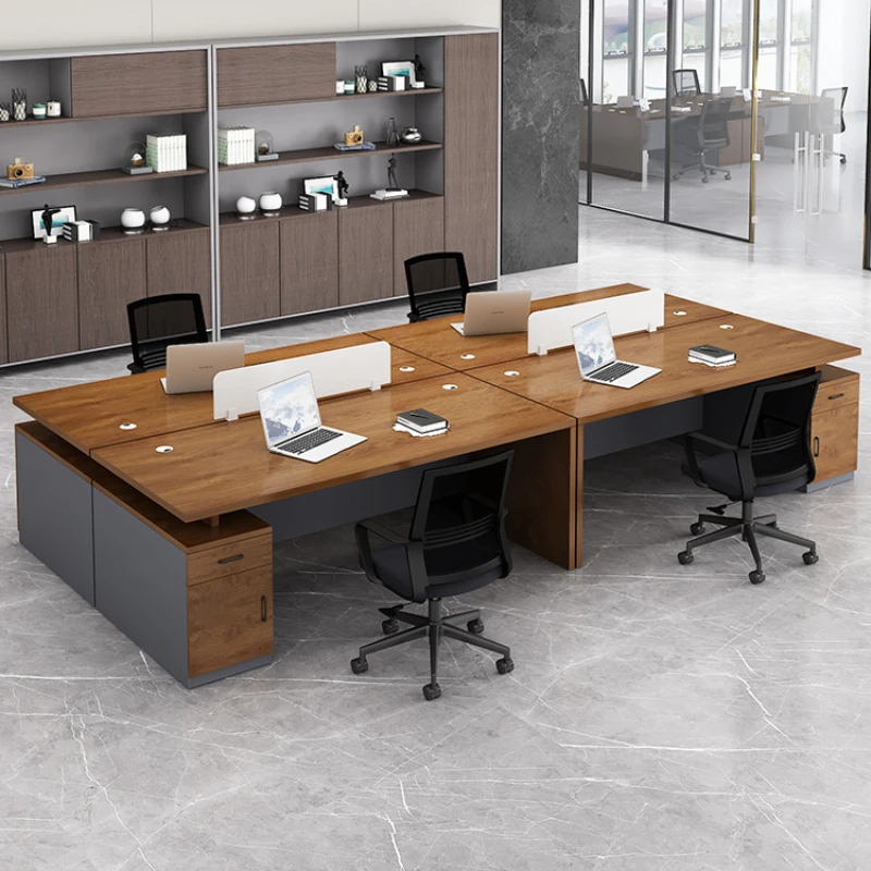 Office Desk And Chair Combination Simple Modern Boss Office Furniture Single Computer Table Home Staff Desk Escritorio