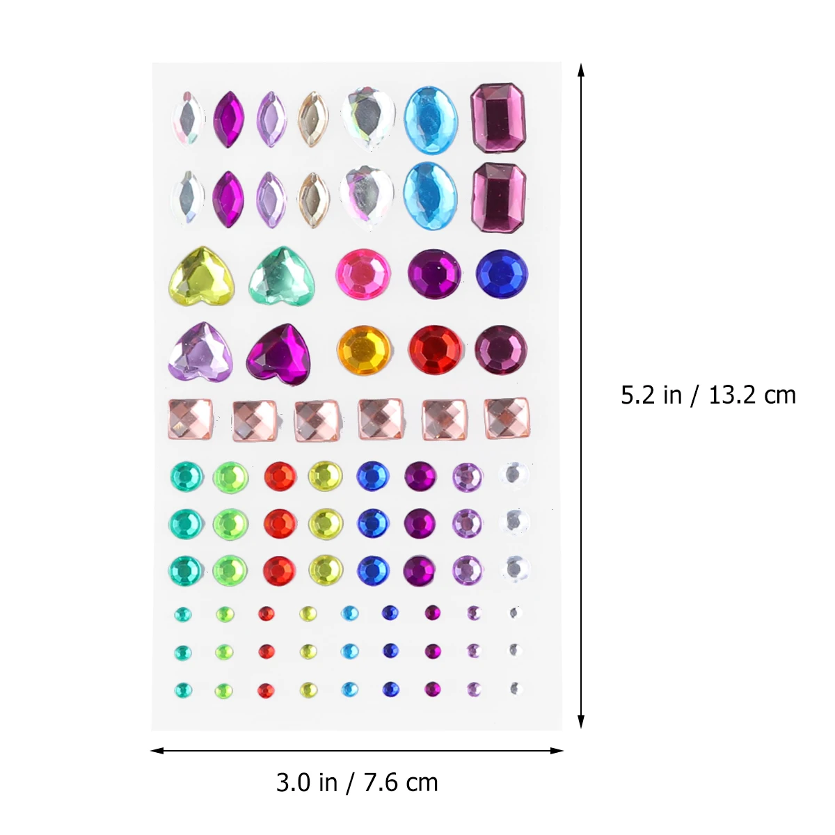 

4pcs Diamond Sticker Sets Bling Crystal Creative Rhinestone Stickers For Crafts Acrylic Jewel Stickers Scrapbook Cell Phone