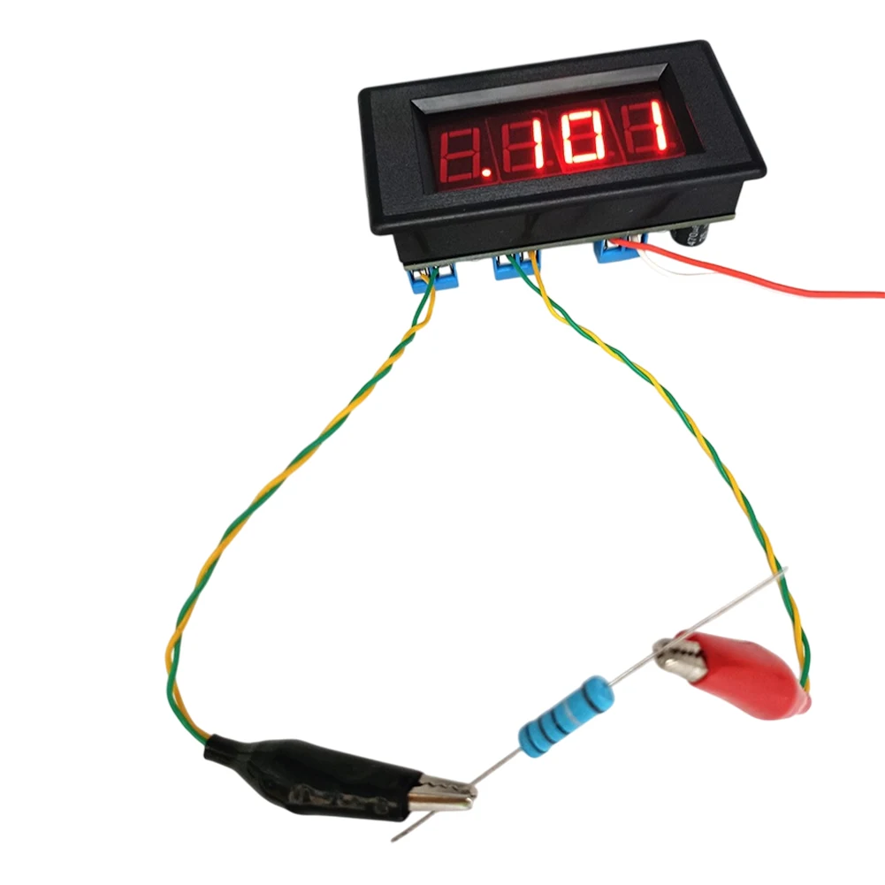 

1 компл. DC5V цифровой тестер низкого сопротивления вольтметр DIY измеритель сопротивления тестер напряжения модуль электронный комплект упражнений