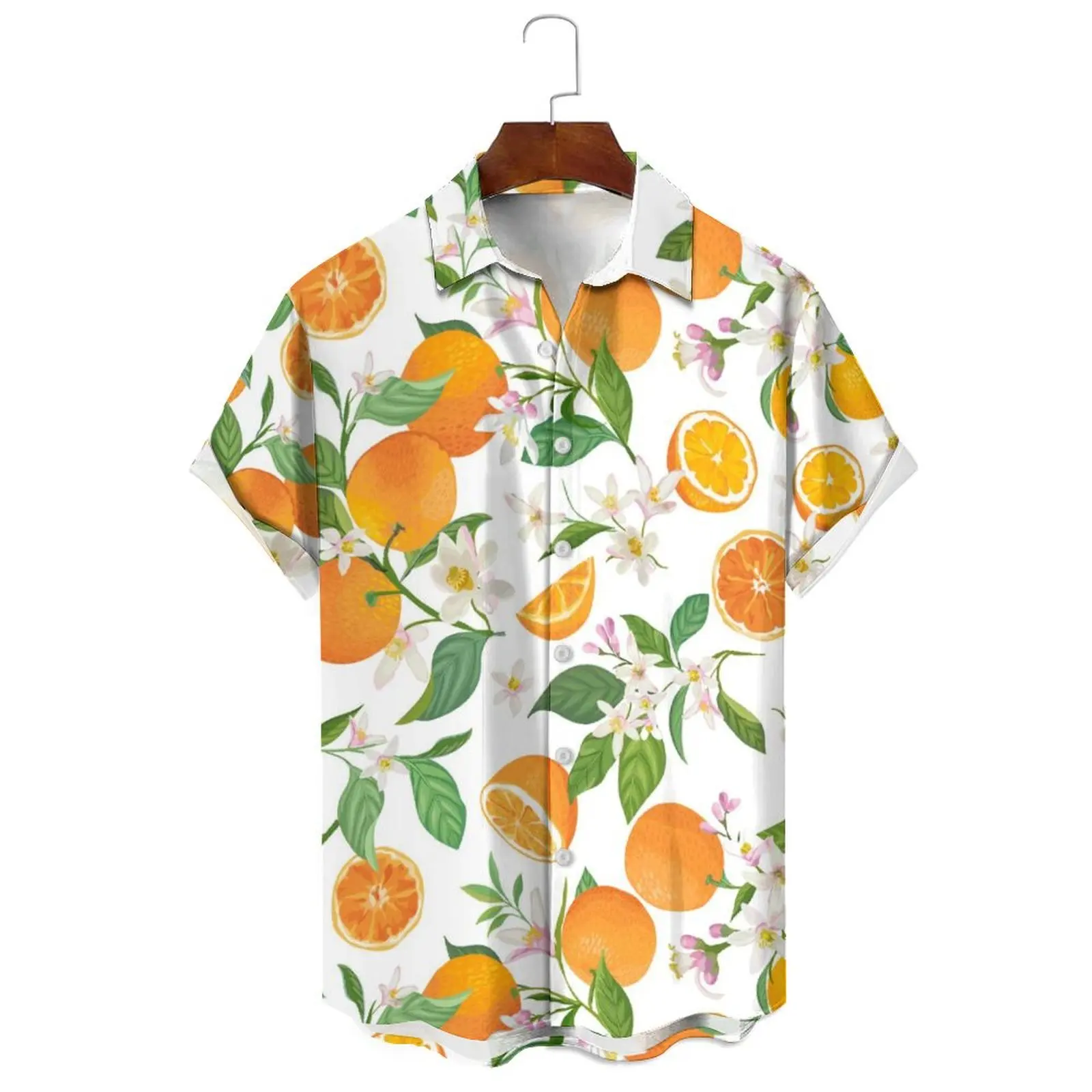 

Summer men's new Hawaiian beach shirt Cute pattern 3D printed men's clothing Home daily social party holiday short sleeve