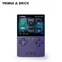 TRIMUI BRICK Portable Retro Game Console 400PPI IPS Screen Linux System 3000mAh Long-life Battery Mood LED Effect Gift Keycaps